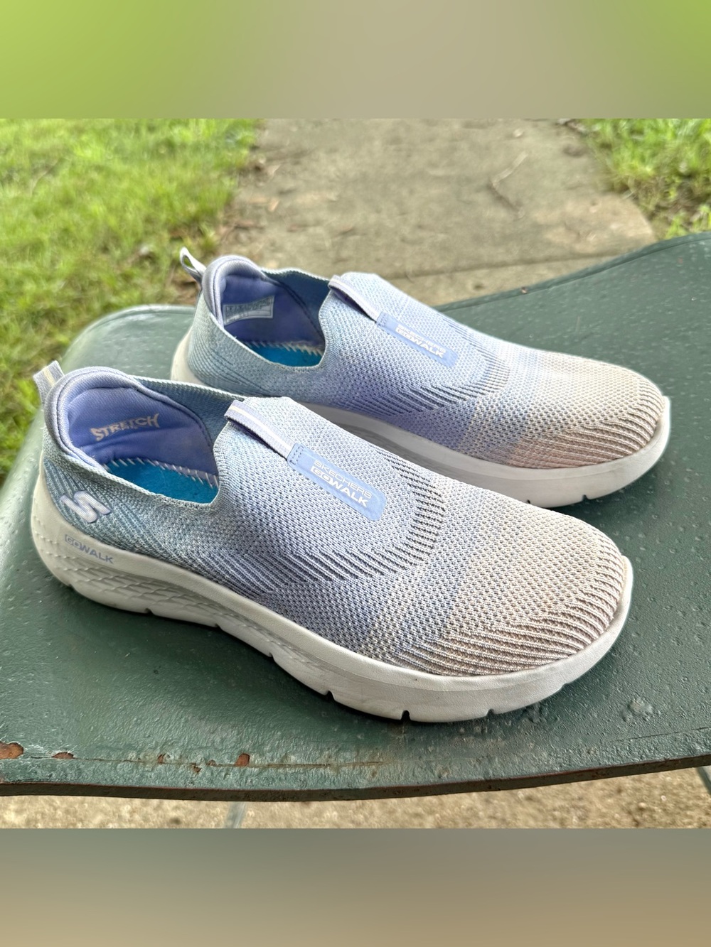 Skechers Go Walk Flex Cali Sunset Shoes Womens Size 8 Slip On 124827